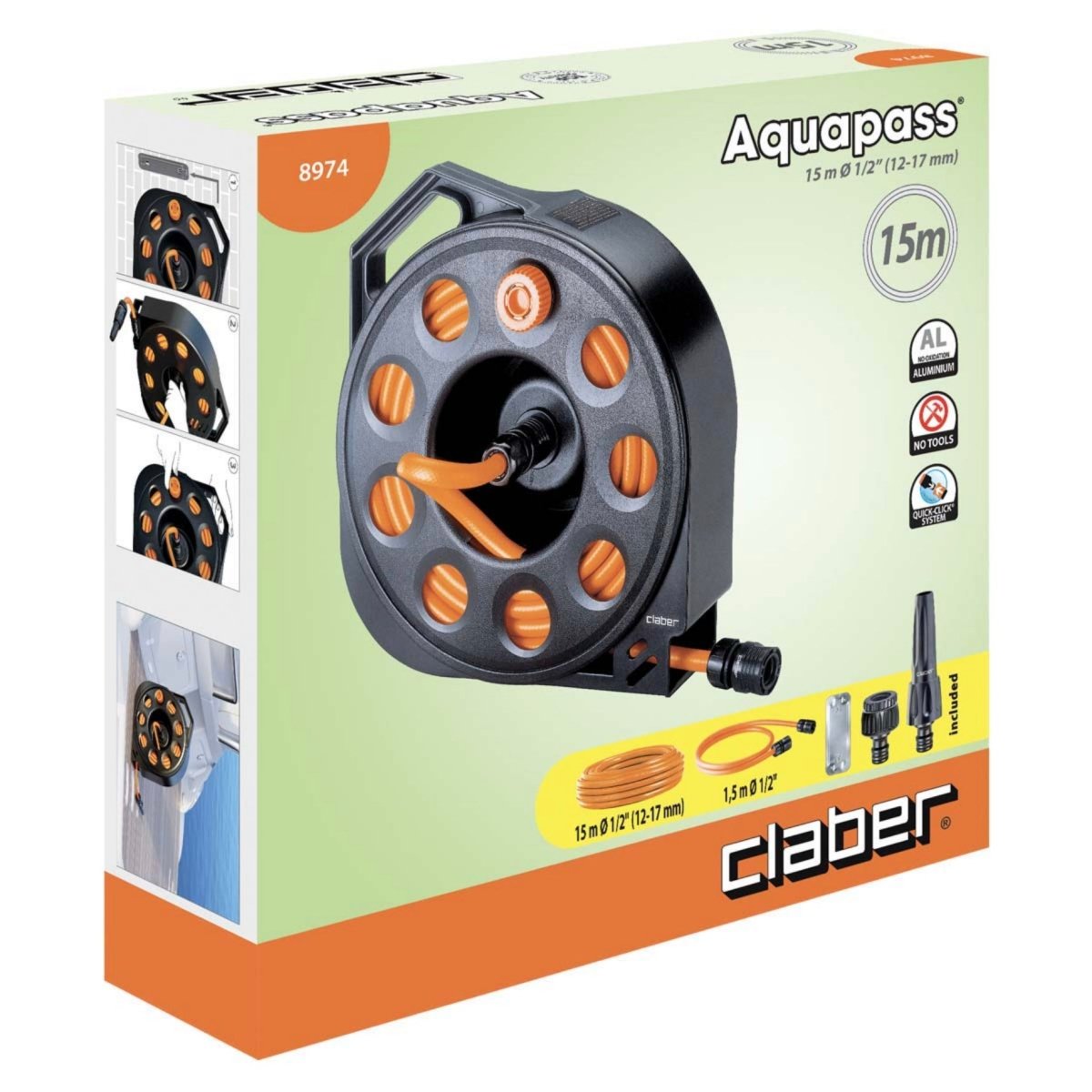 Claber Aquapass Hose Pipe