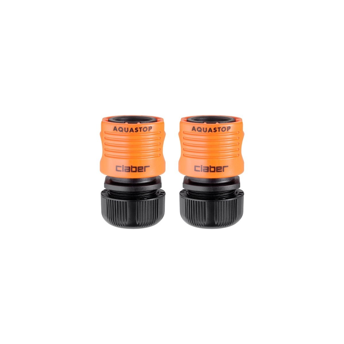 Claber 8602 Aquastop hose connectors