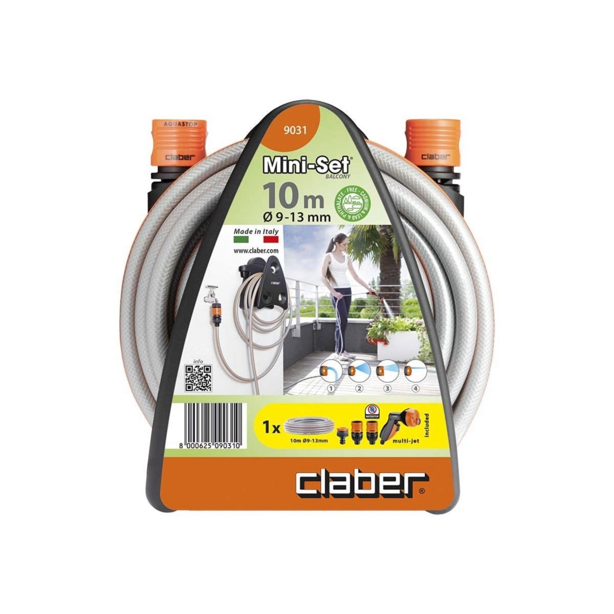 Claber 9031 Mini - Set Balcony Hose Pipe