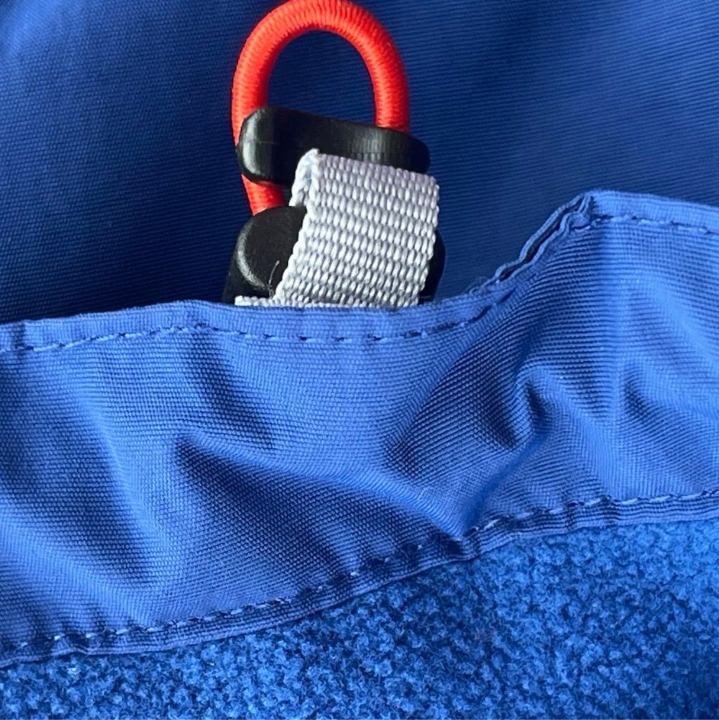 Fell Dog Drench Waterproof Jacket. Colour Red Blue