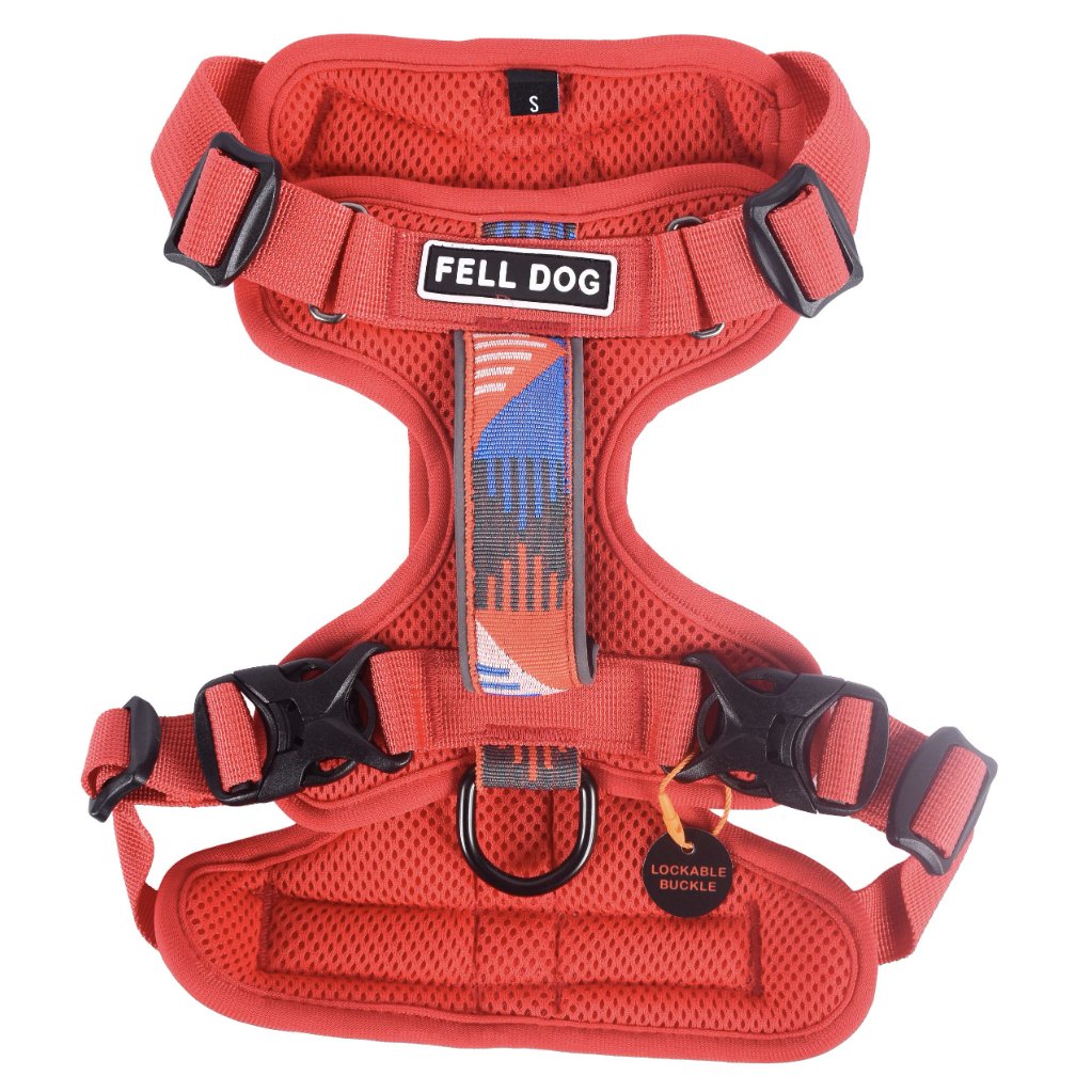 Fell Dog Helvellyn Harness Red