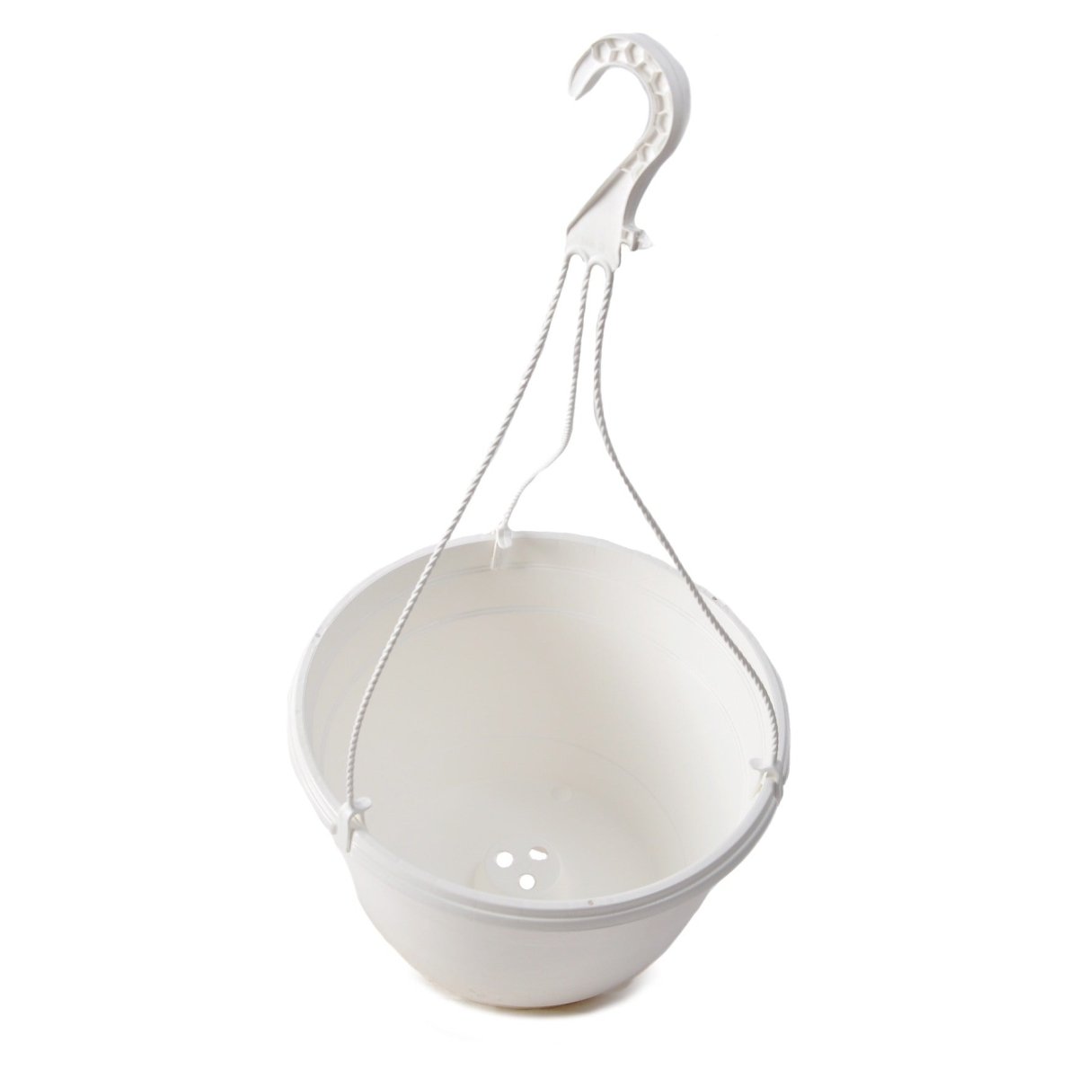 Teku White Colour Hanging Pot