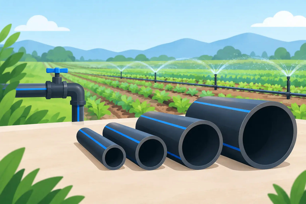 How to Choose Irrigation Pipe Diameter Properly