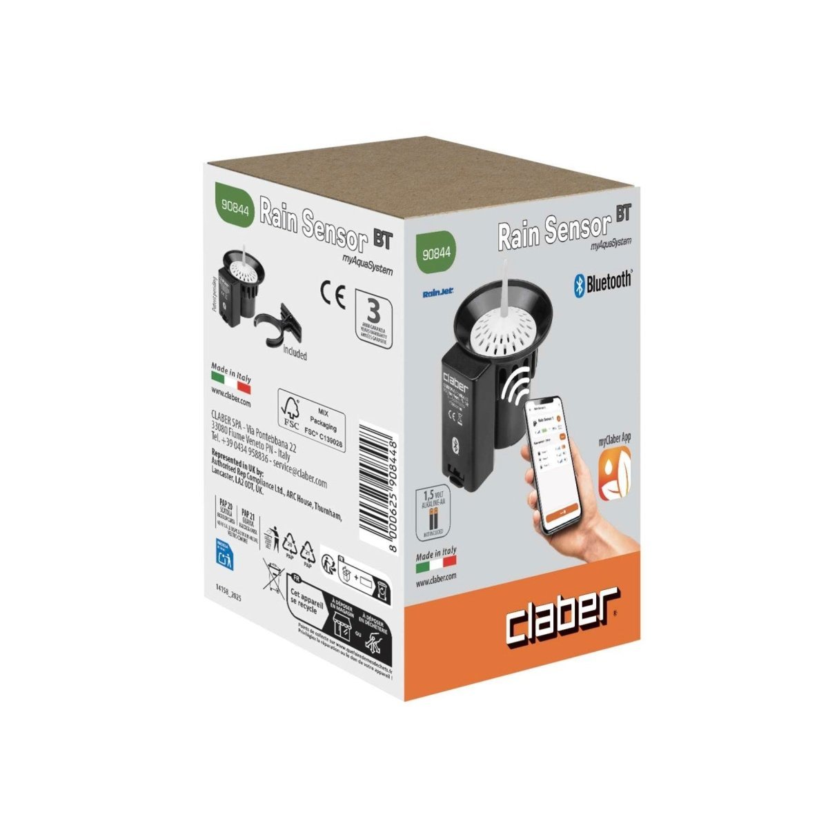 Claber MyAquaSolar Rain Sensor