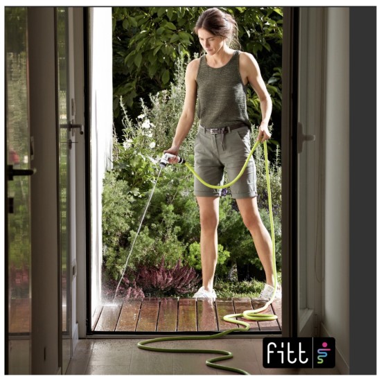 FITT Ikon Expandable Hose Pipe Kit Green