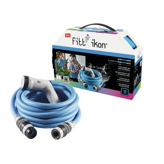 FITT Ikon Expandable Hose Pipe Kit Blue