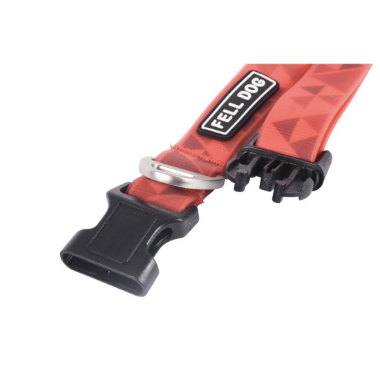 Fell Dog Drench Collar - Red Triangle