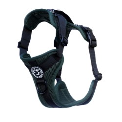 Helvellyn Dog Harness Forest Green