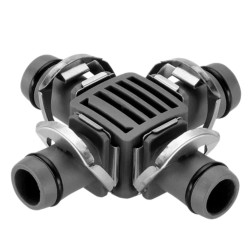 Gardena 8339-20 4-Way Coupling | Pack of 2 Gardena 8339-20 4-Way Coupling | Pack of 2