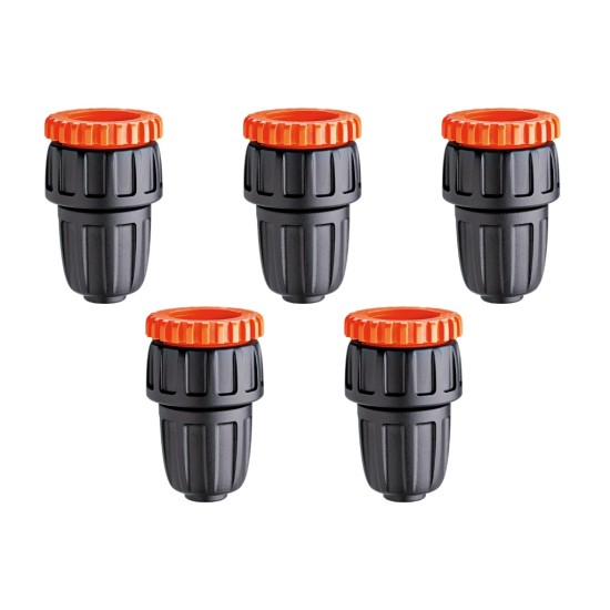 Claber 91013 Hose Pipe Tap Connector | Pack of Five