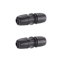 Claber 91023 Hose Pipe Connector | Pack of 2 Claber 91023 Hose Pipe Connector | Pack of 2
