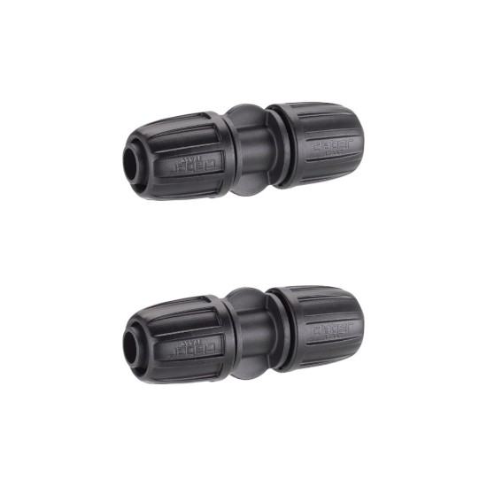 1 x Claber 91023 Half Inch Coupling | Pack of 2