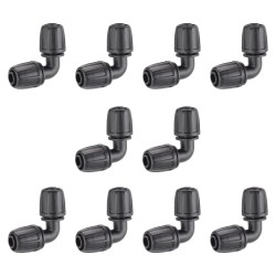 Claber 91025 Elbow Coupling | Pack of 10 Claber 91025 Elbow Coupling | Pack of 10