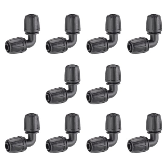 Claber 91025 Half Inch Elbow Coupling | Pack of 10