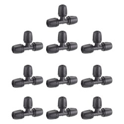 Claber 91029 Tee Hose Pipe Connector| Pack of 10 Claber 91029 Tee Hose Pipe Connector| Pack of 10