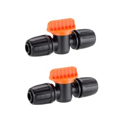 Claber 91033 Shut-Off Valve | Pack of 2 Claber 91033 Shut-Off Valve | Pack of 2