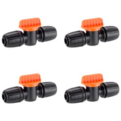 Claber 91033 Shut-Off Valve|Pack of 4 Claber 91033 Shut-Off Valve|Pack of 4