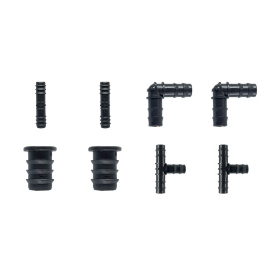 Hose Pipe Connector Bundle I 8 Pieces 