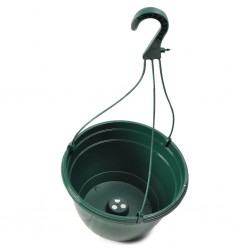 Pine Green Teku 27 cm Hanging Pots x 10