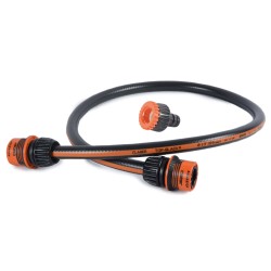 Claber Top Black Hose Pipe Connection Set   Claber Top Black Hose Pipe Connection Set
