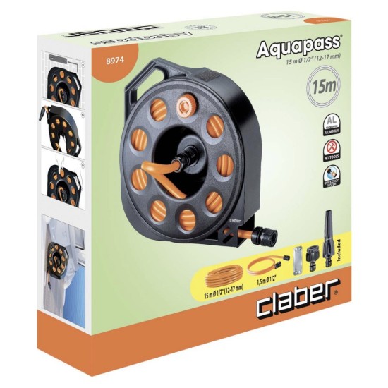Claber 8974 Aquapass Hose Pipe Claber 8974 Aquapass Hose Pipe