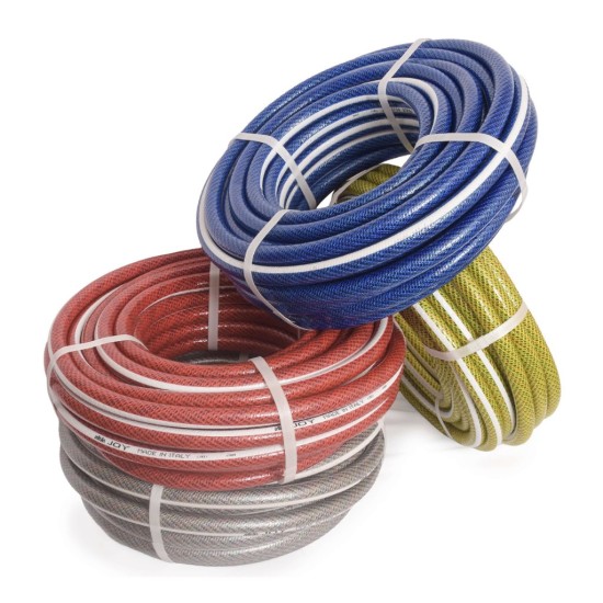 Made in Italy – RR Italia JOY Yellow Hose Pipe | Premium Flexible PU Garden Hose (Anti-Twist, Long-Life)