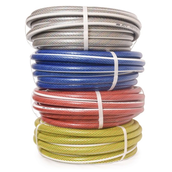 Made in Italy – RR Italia JOY Yellow Hose Pipe | Premium Flexible PU Garden Hose (Anti-Twist, Long-Life)