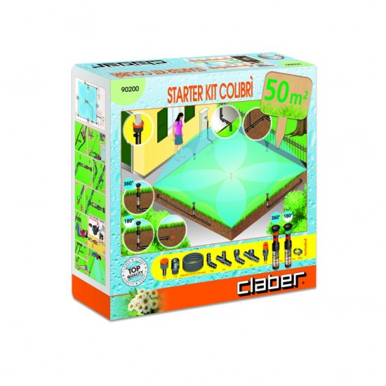 Claber 90200 Colibri Pop Up Starter Kit