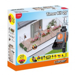 Claber 90766 Timer Drip Kit 20 Logica Claber 90766 Timer Drip Kit 20 Logica