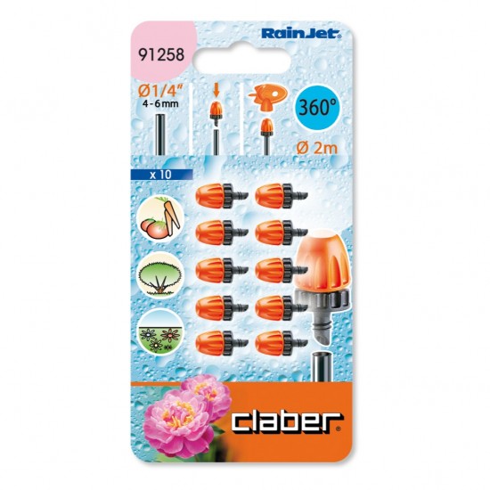 Claber 91258 Micro Mist Sprayers
