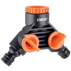Claber 8598 Double Tap Connector Claber 8598 Double Tap Connector