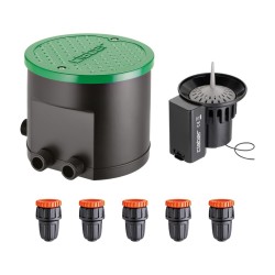 Claber 90829 Hydro 4 Four Zone Water Timer & Rain Sensor Bundle Claber 90829 Hydro 4 Four Zone Water Timer & Rain Sensor Bundle